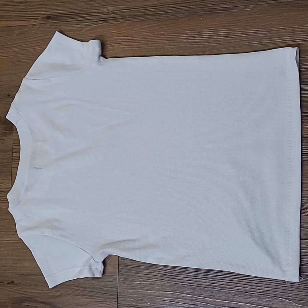Madewell  White Short Sleeve Tee‎ used good condition. - Picture 6 of 7